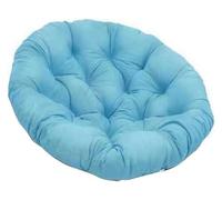 FAFAKO Salla Swing Cushion, Cushion for Hanging Swings, Seat Cushion, Comfortable and Soft, Washable Cushion for Hanging Chairs, Round Cushion for Hanging Baskets, Chair Cushion (Blue, 90 x 90 cm)