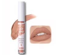 FAFAMOON Single Stick Non-Stick Cup Matte Mist Velvety Lip Gloss, Lip Glaze,Fafamoon Long Lasting Lip Gloss,Matte Lip Gloss Long Lasting Waterproof Non-Fading Lipstick (4#)