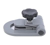 Fafeicy 0-100mm Micrometer Stand Holder Outside Micrometer Base Fixing Tool with Steel Construction for Machining Workpiece Measurement Equipment Calibration (0-100mm)