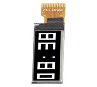 Fafeicy 0.91in OLED Display Module, IIC 14PIN 128x32 Screen (MRA071-1 | Self Luminous Panel, Low Power Consumption, Flexible Organic Plastic Layer, Electronic Component Compatible, Clear Image
