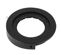 Fafeicy 1.5 to 25mm Iris Diaphragm Microscope Aperture Adapter 14 Blades Metal Optical Control for Lab Microscopes (SK25)