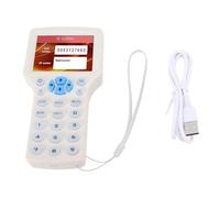 Fafeicy 10 Frequency Card Reader, Writer Duplicator Key Fob Duplicator Key Fob Copier Key Fob Cloner for ID IC UID Cards with USB Interface for Access Control Systems
