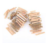 Fafeicy 1000pcs 1/2W Carbon Film Resistors Assortment, 5% Tolerance, 1 Ohm to 10 Mohm Values for Electronics Projects and Repairs