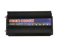 Fafeicy 1000W Pure Sine Wave DC to AC Converter with Cooling Fan Digital Display for Car Home RV Truck (DC12V to AC220V)