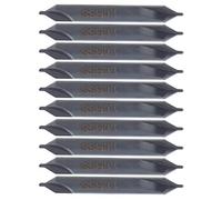 Fafeicy 10Pcs Center Drill Bit Set, High Speed Steel Material, Durable 1mm Diameter Bits for Precision Woodworking and Metalworking