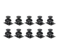 Fafeicy 10Pcs Joystick Sensor Module KY-023 Game Controller Module Joystick Control Sensor with Common IO Expansion Board for PS2 Remote Interaction