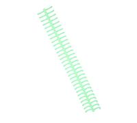 Fafeicy 10pcs Liaison Coil in Durable Spiral 130 Sheet of Leaf for The Library Class Bureau Class Kit Colored in Plastic Plastic (Green)
