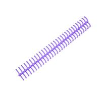 Fafeicy 10pcs Liaison Coil in Durable Spiral 130 Sheet of Leaf for The Library Class Bureau Class Kit Colored in Plastic Plastic (Purple)
