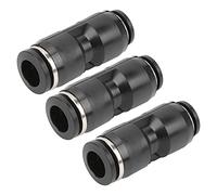 Fafeicy 10Pcs Pneumatic Reducer Connector Stainless Steel Resin Push in