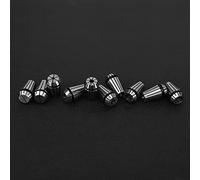 Fafeicy 10Pcs Spring Chuck ER16 CNC Engraving Chuck Set High Speed Steel Spring Loaded with High Load-Bearing Capacity for Engraving Machine Milling Machine