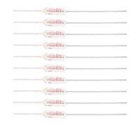 Fafeicy 10PCS Thermal Cutoff 250VAC 10A 72-250℃ Metal Shell Thermofuse Overtemperature Protection