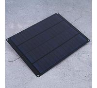 Fafeicy 10W Solar Panel Kit Portable Power Charger Photovoltaic Panel with Overcharge Protection for Outdoor Camping Hiking Travel Phone Charging