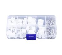 Fafeicy 120pcs VH3.96 Connector Kit, Stable and Easy to Use, Versatile Specifications for Projects with Screw Terminal Block Connector Kit, Convenient and Practical