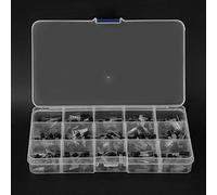 Fafeicy 150Pcs 15 Types Transistor Assortment Kit Including S9012 S9013 S9014 S8050 S8550 2N3904 2N3906 BC327 BC337 with Labeled Storage Box for Electronic Projects