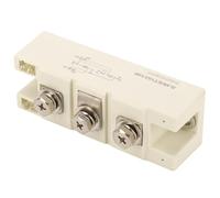 Fafeicy 162A 1600V Rectifier Bridge Module 3 Terminal Thyristor Current Conversion Board White with Welded Construction for Power Supply Motor Control Welding Equipment