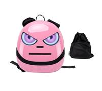 Fafeicy 16x32 RGB LED Backpack APP Controlled Motorcycle Riding Backpack with 4.5inch Glowing Eyes for Laptop