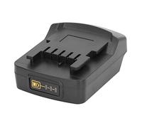 Fafeicy 18V Battery Adapter, ABS Plastic Power Tool Adapter with Indicator Light for BL1815 BL1820 BS18 LT ASD18 Tools