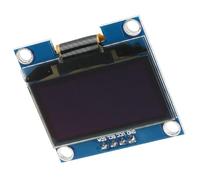 Fafeicy 1pc 1.3 Inch OLED Display Module IIC I2C Communicate 128X64 BlueText Color for MP3 Function Cellphone Smart Health Device Display Module