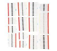 Fafeicy 200Pcs Diode Assorted Kit, Electronic Components Diode Parts Diode Set, 14 Kinds Silver Alloy, for Small Experiments Product Development Instrumentation