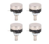 Fafeicy 20Pcs Carbon Film Potentiometer Single Turn 2W RV24YN 20S Set with Silver Plated Terminals for Audio TV Power Amplifier (B102 1K)