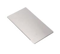 Fafeicy 231x131mm Magnetic Build Plate for Halot Mage Pro, Wire Drawing Surface SLA DLP Resin Printing Platform with Easy Removal Handle, Simple Installation for 3D Printing Enthusiasts