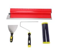 Fafeicy 24 Inch 60cm Drywall Skimming Blade Set with 9 Inch Roller Scraper for Wallboard Ceiling Plastering Smoothing