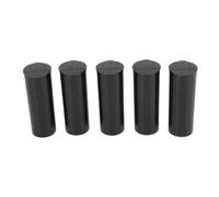 Fafeicy 25PCS Coin Storage Tubes, US Cent Collecting Container ABS Plastic Tube with Clearly Marked Lids for Easy Identification and Efficient Coin Sorting (Fit 25 Cents)