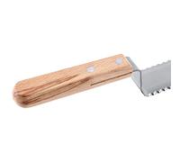Fafeicy 280mm Serrated Uncapping Stainless Steel Honey Cutter with Wood Handle 40cm Blade Scraper for Beekeeping Honey Extraction Frame Wax Capping Removal