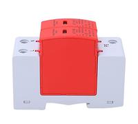 Fafeicy 2P DC House Protector, PC Material, Overvoltage Protection for DC Systems, Versatile Use in Residential and Industrial Applications