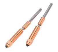 Fafeicy 2Pcs Integrated Hardened Steel Nozzle, 1mm Diameter Arrow Storage Case Nozzle for High Printing with Excellent Heat Transfer for 3D Printers Like Ender 3 V3