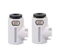 Fafeicy 2PCS Pack PTFE Tubing Connector, Ceramic Self Lubricating Feed Tube Adapter with ABS Housing for A1 Mini 3D Printer X Axes Motor Enthusiasts