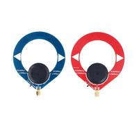 Fafeicy 2Pcs Small Loop Antenna Set Mini Donut AM Loop Antenna PCB Shortwave SW 4MHz to 24MHz AM 500kHz to 2000kHz for FM SW Radios Home Theater Receivers