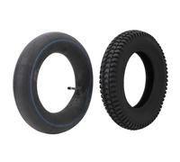 Fafeicy 3.00-8 Tire Set, Heavy Duty Rubber, Inner Tube, Universal Kit for Wheelbarrows, Garden Carts, Trailers