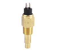 Fafeicy 3/8 Inch NPT Engine Water Temperature Sensor Low Wattage Brass Accuracy VDO Alarm Switch 6 to 24V Large Range Measuring