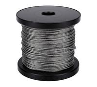 Fafeicy 304 Stainless Steel Wire Rope 1.5mm 100m Aircraft Cable with