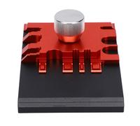 Fafeicy 360 Degree Rotatable Aluminum Alloy Photo Etched Parts Bender with Adjustable Angles for Model Making Etching Sheet Bending Vise