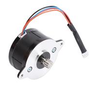 Fafeicy 3D Printer Circular Stepper Motor, Low Noise K1 Extruder with 12 Teeth Gear and 1.8 Step Angle for Enhanced Accuracy in 3D Printing