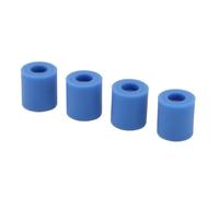 Fafeicy 3D Printer Leveling Columns 4pcs Silicone Spacers 18mm Length 4mm Hole For CR10 Ender 3 Hot Bed Vibration Reduction Stable Printing Replacement Parts