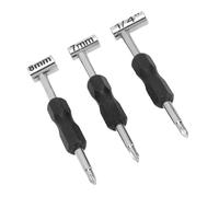 Fafeicy 3PCS Alloy Steel Guitar Truss Rod Wrench Set Hex Box Wrench for Guitar Neck Adjustment Tool for Musicians and Luthiers On Stage or Workshop Use