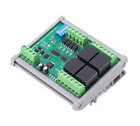 Fafeicy 4 Channel Relay Module RS485 Relay Board Control Module with Hardware Reset TVS Anti Protection for Industrial Automation Smart Home