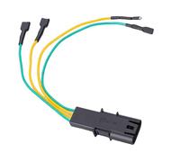 Fafeicy 4 Pin Side Mirror Heating Function Connector Cable, PC Material for 3 4 5 6 7 Series Vehicle Mirror Heating System