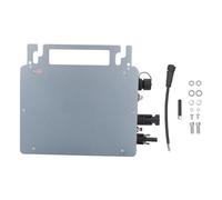 Fafeicy 400W Solar Grid Tie Micro Inverter, High Efficiency APP Control, Aluminum Alloy, Single Phase for Outdoor Solar Panel Systems