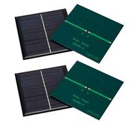 Fafeicy 4pcs Micro Solar Panels 1W Polycrystalline Silicon High Efficiency Solar Cell Module for Toys and Lights