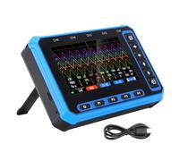 Fafeicy 5 Channel Oscilloscope USB Type C Oscilloscope Scope 1MHz Bandwidth 3MHz Sampling Rate 4.3 Inch IPS Display with 2000mAh Battery for Engineers Students Hobbyists