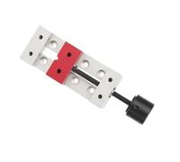 Fafeicy 50mm Mini Aluminum Flat Clamp Table Bench Vise Drill Press Vice Fixing Tool