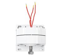 Fafeicy 600W AC Permanent Magnet Generator 3 Phase Brushless Gearless Rare Earth NdFeB with Low Starting Torque Rectifier for Wind Water (24V)