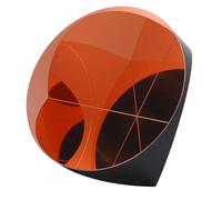 Fafeicy 64mm Optical Glass Prism Lens High Precision Copper Coated Prism for Surveying and Mapping, 1 Pc for Component Surveying