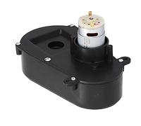 Fafeicy 6600RPM with High Torque, 12V RS380 Motor Gear Box Electric Car Remote Control Steering Replacement, for Children Ride on Toys Accessories (Type A (12V6600RPM))