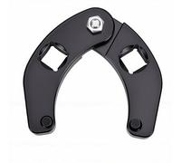 Fafeicy 7463 Hydraulic Cylinder Gland Nut Wrench Adjustable Spanner for Seal Installation Heavy Steel Tool for Farm Loaders and Construction Equipment Mechanics