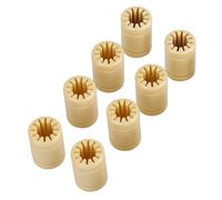 Fafeicy 8Pcs Set Solid LM8UU Bearing, Noise Elimination for Enhanced Smoothness, Superior Performance, Direct Replacement, Ideal for RepRap, Prusa, Mendel 3D Printers with Lubrication